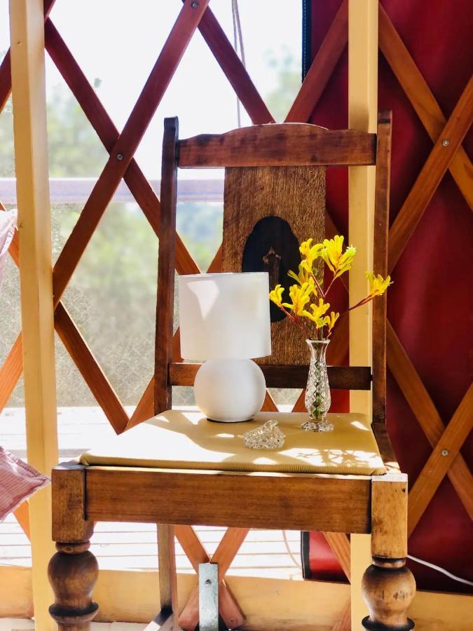 Luxury tent Byron Bay Hinterland Eco-retreat Terracota Yurt Eureka