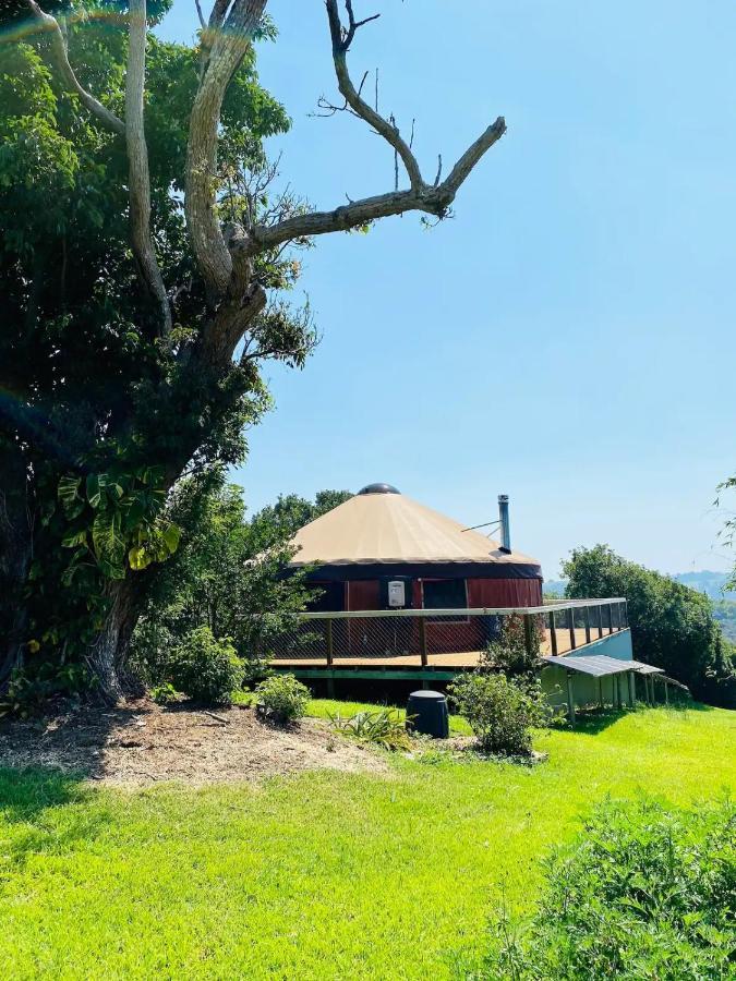 Luxury tent Byron Bay Hinterland Eco-retreat Terracota Yurt