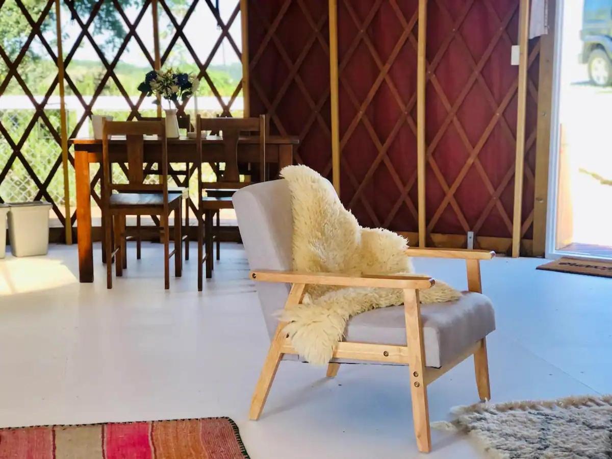 Byron Bay Hinterland Eco-retreat Terracota Yurt Luxury tent