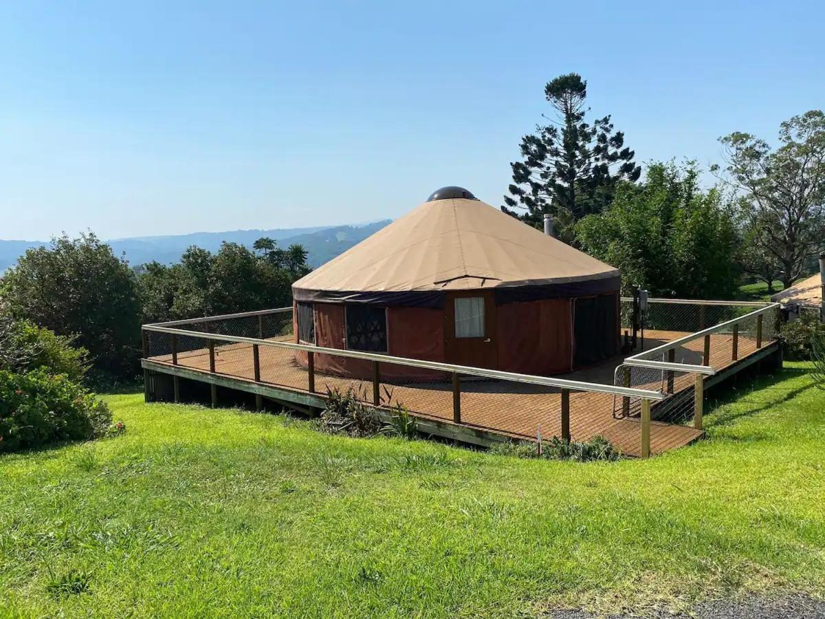 Byron Bay Hinterland Eco-retreat Terracota Yurt Luxury tent *